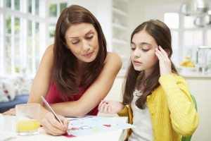 austin child support lawyer - Mother Painting With Daughter